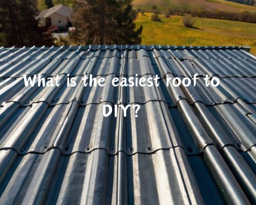 a DIY metal roofing installation