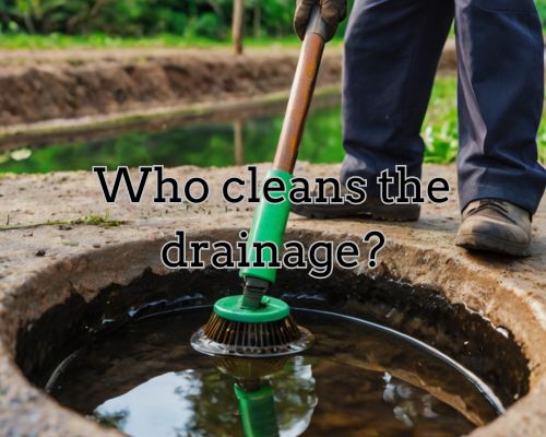 cleaning of drainage
