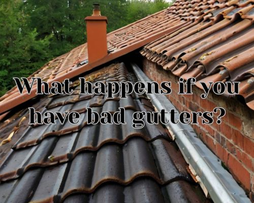a bad guttering
