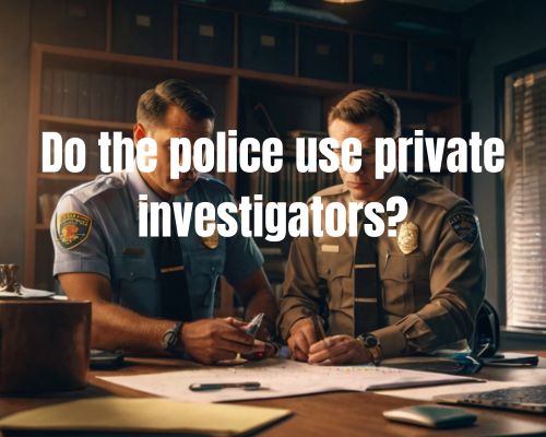 police coordinating with PI