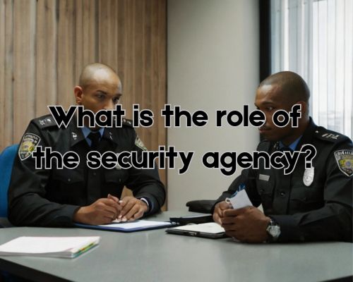 securities in an agency having a discussion
