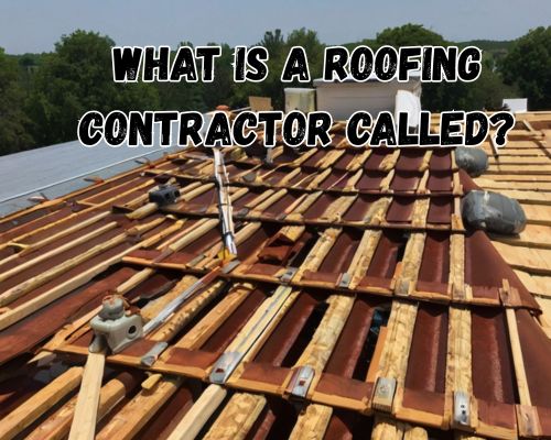 a roofing construction
