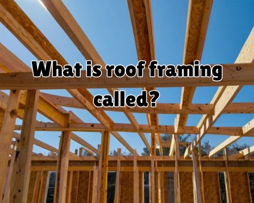roof framing work